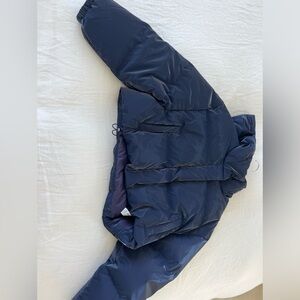 Oysho rain blue jacket